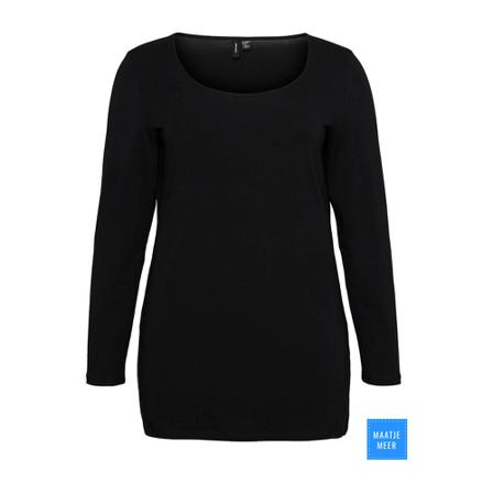 Vero Moda Long Sleeve Tops , Zwart , Dames , Maat: S