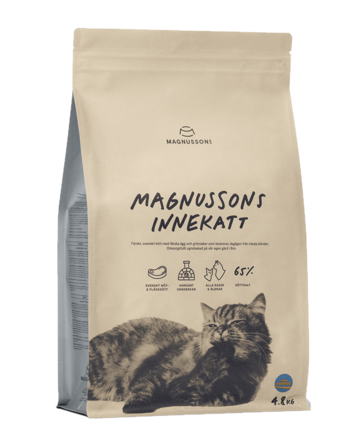 Magnussons - Huskatt - 4,8 kg - Katt - Kattefôr & kattemat - Tørrfôr for katt - ZOO.no