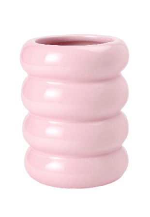 Åhléns Home Badrumsmugg WAVE Badrumstillbehör Rosa ONESIZE