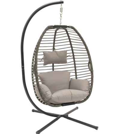 Vivere Hengestol+Stativ Nest Moonstone