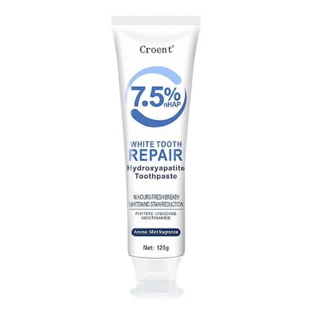 1-3X 7,5% Hydroxyapatit Tandkräm, Fluoridfri Hydroxyapatit Tandkräm Vänlig mot Känsliga Tänder Whitening Tandkräm för Män & Kvinnor