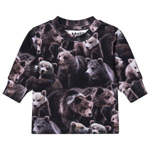 Molo Bears Eloy T-Shirt 56 cm (1-2 Months) - Tops - 56 cm (1-2 Months) - Brown - Junge