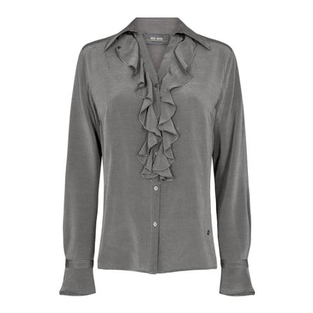 MOS Mosh, Blouses Grijs, Dames, Maat:XS