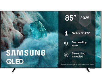 Samsung-TQ85Q7FAAUXXC-Samsung 85" Q7FA 4K QLED Smart TV-Tv-75 tommer og større