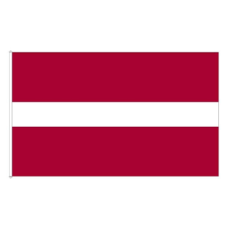 Latvia flagg
