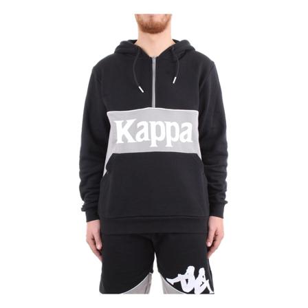 Kappa Hoodie , Zwart , Heren , Maat: S