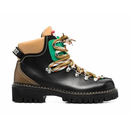 Dsquared2, Ankle Boots Zwart, Heren, Maat:44 EU