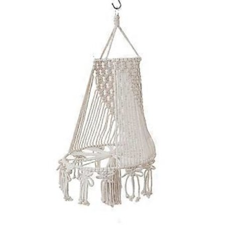 Håndvævet Makrame Hængekurv med Kvaster til Katte Kæledyr Sovende Lege Hængekøjer Gynge Måtte Vægtæpper Soveværelse Hjem Dekorationer
