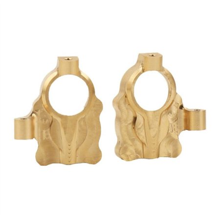 Messing Inner Portal Housing Styreledd Styreblokk for FMS FCX24 1/24 RC Bil Oppgraderingsdeler