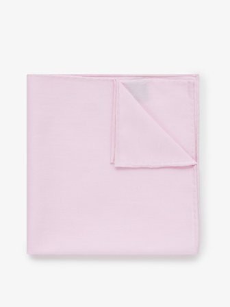 John Henric Men's Pink Pocket Square Cotton Size Onesize
