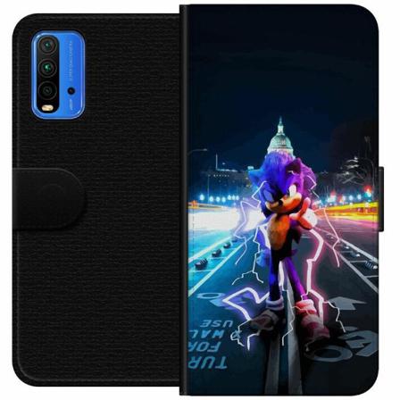 Xiaomi Redmi Note 9 4g Plånboksfodral Sonic The Hedgehog
