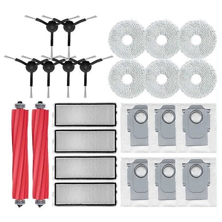 For Roborock Qrevo S, robotstøvsuger hovedbørste sidebørste Hepa-filter _xx