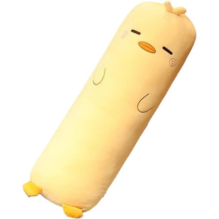 Lang plysj pute søt tegneserie utstoppet dyr myk lang kaste pil