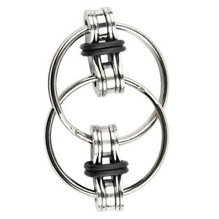 Sensorisk leksak Fidget Cykelkedja Ring Finger Spinner Toy Kid Present - spot sales