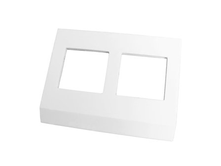 MP bolagen U174V Monteringsbrett 2xRJ45 Lexcom/Actassi, Installasjonsmaterial