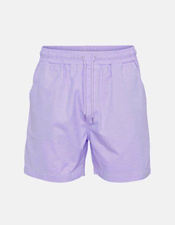 Organic Twill Shorts - Soft Lavender - XL