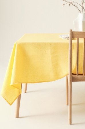 Jotex - Vannavvisende Duk Lys solgul - KAIA - Kjøp Duker hos Jotex