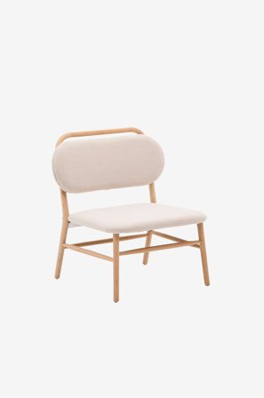 Kave Home - Lenestol - helda - Beige - Lenestoler - Fra Homeroom