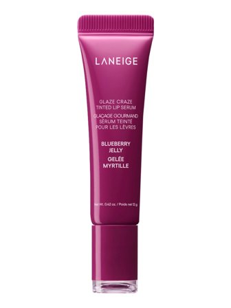 Laneige Glaze Craze Tinted Lip Serum Lip Balm Blueberry Jelly 12.0g