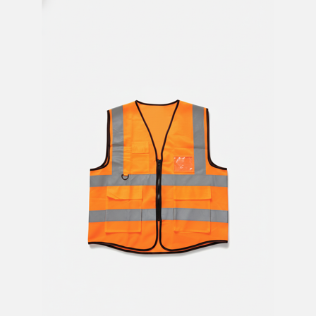 Spectrum Hi-InVisibility Vest, Hazard Orange