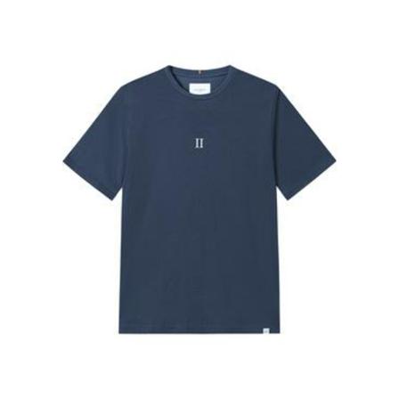 Les Deux, T-shirt Blauw, Heren, Maat:M