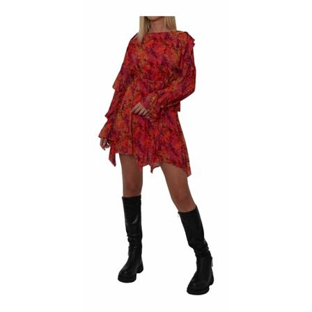 Patrizia Pepe Short Kjole Orange, Dame