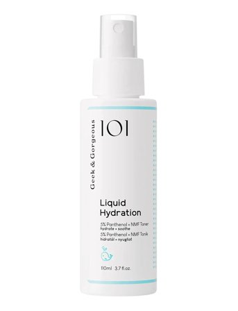 Geek & Gorgeous Liquid Hydration 5% Panthenol + Nmf Toner - Nude - 110 ML