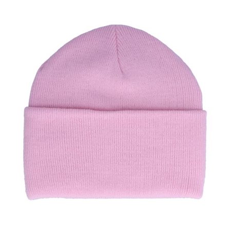 Yupoong - Rosa cuff Beanie - Heavyweight Pink Beanie @ Hatstore