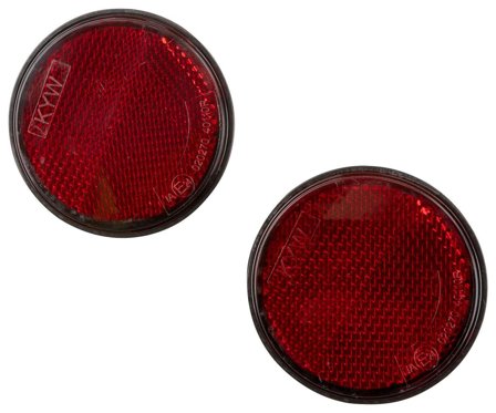 CJ 547177 Refleks for tilhenger, 2-pakk, rød, Verksted & bil