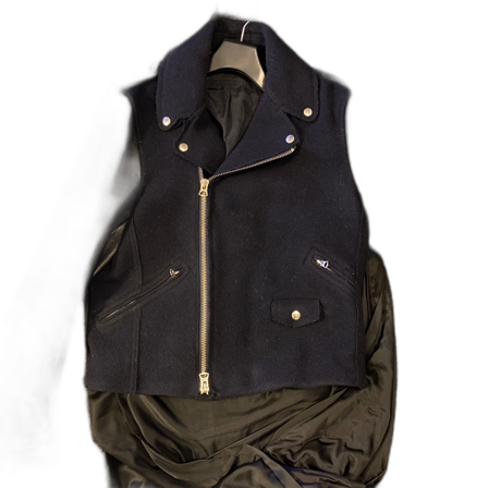 Svart bikerjacka från Acne Studios stor50