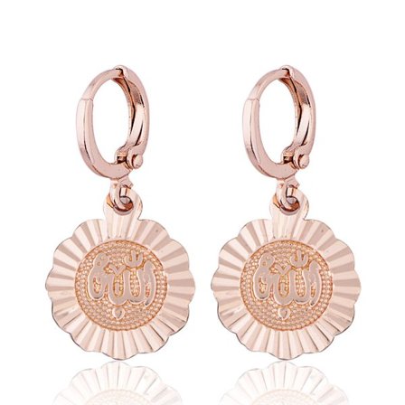 18K rose Guldfyllda Guld Filled gulddoublé Örhängen