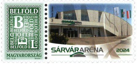 Ungarn - Sarvar Arena - Postfrisk frimærke
