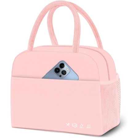 Frokosttaske Dame, Madkasse kompatibel Dame Herre Isoleret Genanvendelig Madkasse kompatibel Voksen Frokosttaske Madbeholder kompatibel Kontorarbejde 