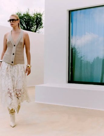 Copenhagen Muse Cmlarah-Skirt - Cream - L