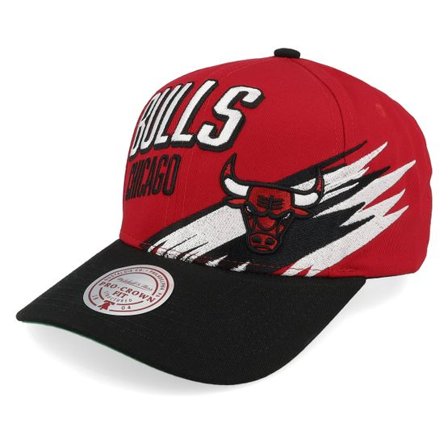 Mitchell & Ness - NBA Röd adjustable Keps - Chicago Bulls Zoom By Pro Red/Black Adjustable @ Hatstore