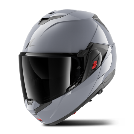 Shark OXO Öppningsbar Hjälm Gun Silver L