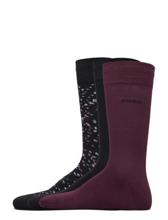 3P Rs Giftset Des Cc Underwear Socks Regular Socks Multi/mønstret BOSS