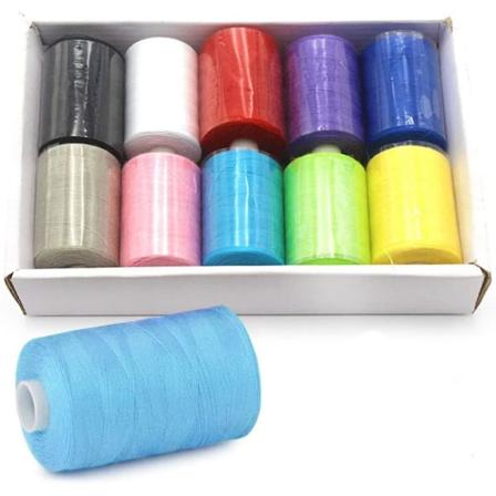 Galaxy-ompetelangat ompelukoneelle, DIY-ompelu k sity , 10 v ri 1000 jaardia kelaa kohti