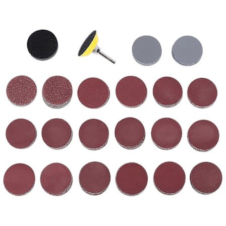 200 stk. 50 mm 2 tommers slipepapir slipeplater 80-3000 korning med 1 tommers [DB]