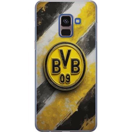 Kompatibel Mobilcover til Samsung Samsung Galaxy A8 (2018) Farverigt abstrakt puslespillsmønster, der symboliserer fællesskab, mangfoldighed og krea