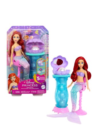 Disney Princess Disney Princess Ariel Vanity Pop Mermaid Fashion Doll & Vanity With 5 Pop-Up Surprises - Multi/patterned - ONE SIZE
