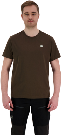 Alaska 1795 M's Freedom T-shirt Moss Brown - T-skjorter og Poloskjorter