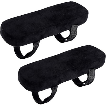 Halkfria Armstödskuddar för Stol, Memory Foam, Armstödskuddar, Avtagbara Armstödsskydd för Stol, Armbågsstödskuddar