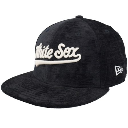 New Era - Schwarz Fitted Cap - 59FIFTY Day Black Velvet Fitted @ Hatstore