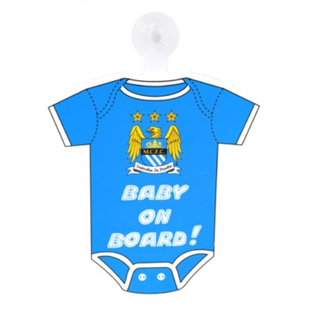 Manchester City Skylt Tröja Baby On Board