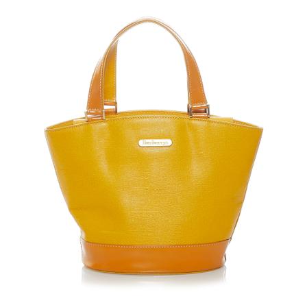 Burberry Vintage, Pre-owned Bags Geel, Dames, Maat:ONE Size