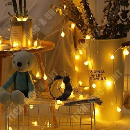 Valojuova - TD - 5M - 50 LEDiä - 8 Tilaa - Kauko-ohjain - Kylmä valkoinen