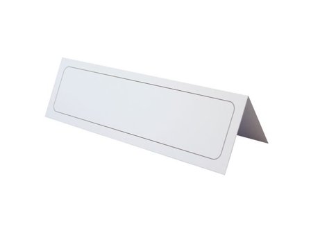 DURABLE Bordsskylt 61x210mm vit 100/fp - Lyreco - Kontorsmöbler och inredning - Namnskyltar och korthållare - Bordskylt