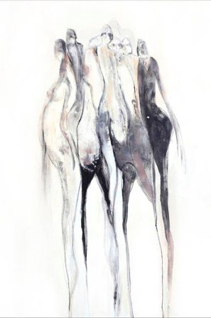 Malerifabrikken - Juliste Say Yes To The Lines 1 - Beige - Julisteet - - Homeroom