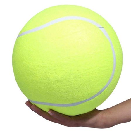 Tennisball for hund 9,5" Stor kjæledyrleke utendørs sportsball for hund KLB